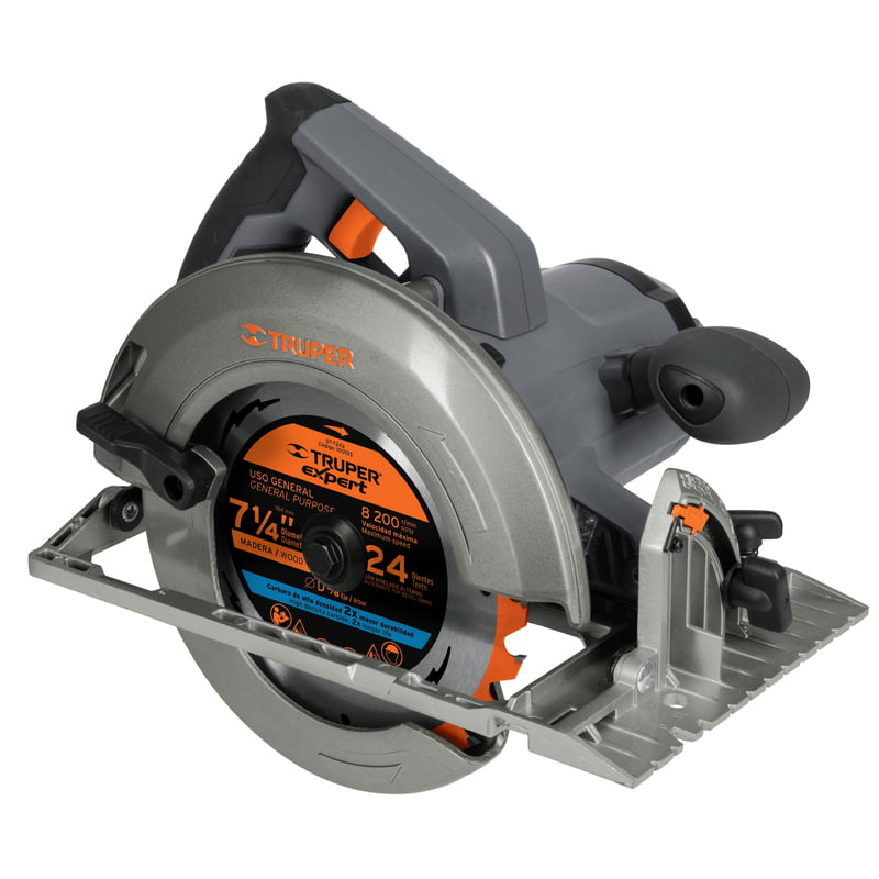 Sierra circular 7-1/4' 1800 W, industrial, Truper - SICI-7-1/4N4 / 11779 Sierra circular 7-1/4' 1800 W, industrial, Truper - SICI-7-1/4N4 / 11779