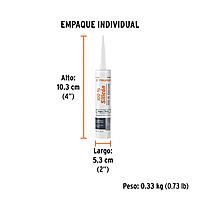 Sellador negro, 100% de silicón, 280 ml - SIL-100N / 17561 Sellador negro, 100% de silicón, 280 ml - SIL-100N / 17561