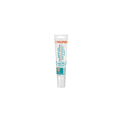 Sellador blanco para baño y cocina, 85 gr - SIL-85BCB / 18568