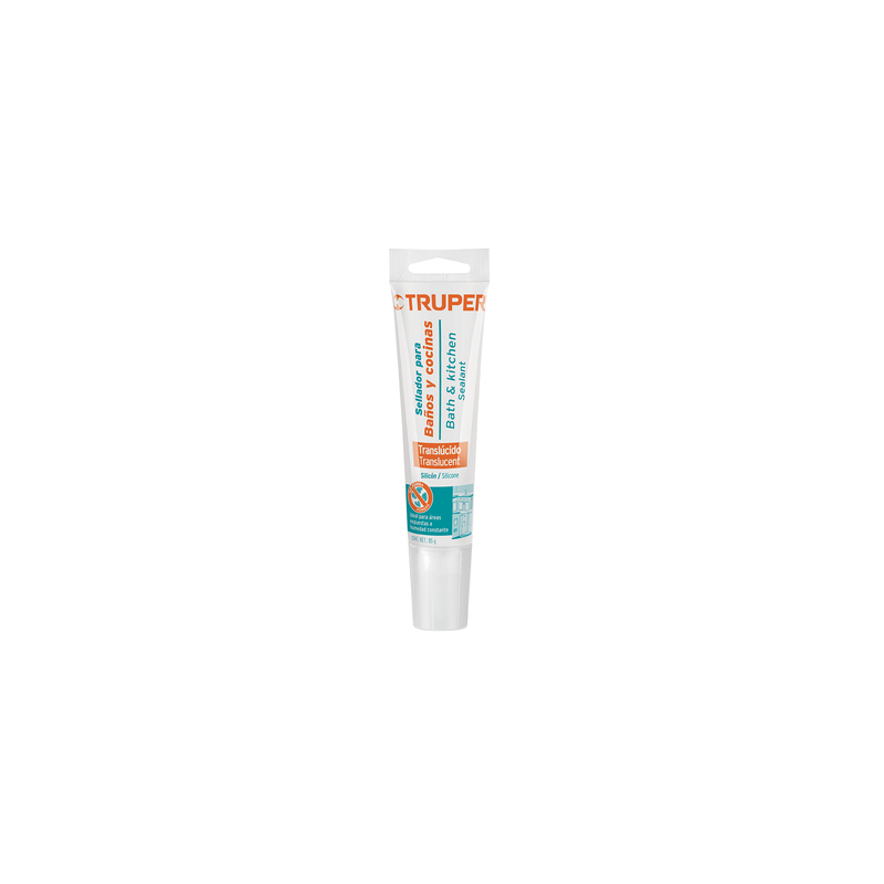 Sellador transparente para baño y cocina, 85 gr - SIL-85BCT / 18567 Sellador transparente para baño y cocina, 85 gr - SIL-85BCT / 18567