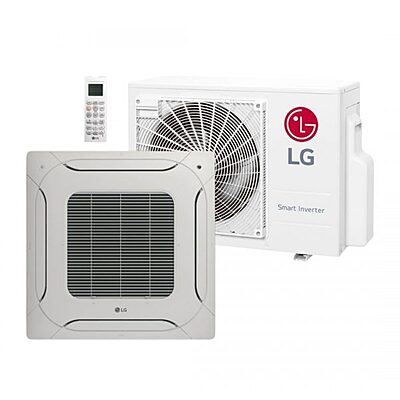 Set Aire acondicionado tipo Cassette 24K BTU 220V S/F - SETATUQ30GPLA4 - ATNQ30GPLA4