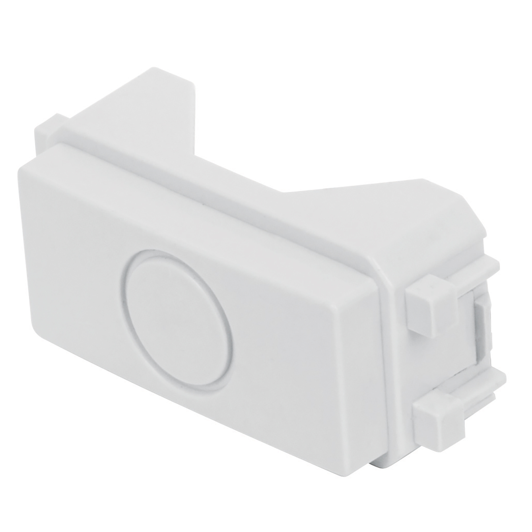 Módulo (tapón) ciego, línea Italiana, color blanco - TA-IB / 46140