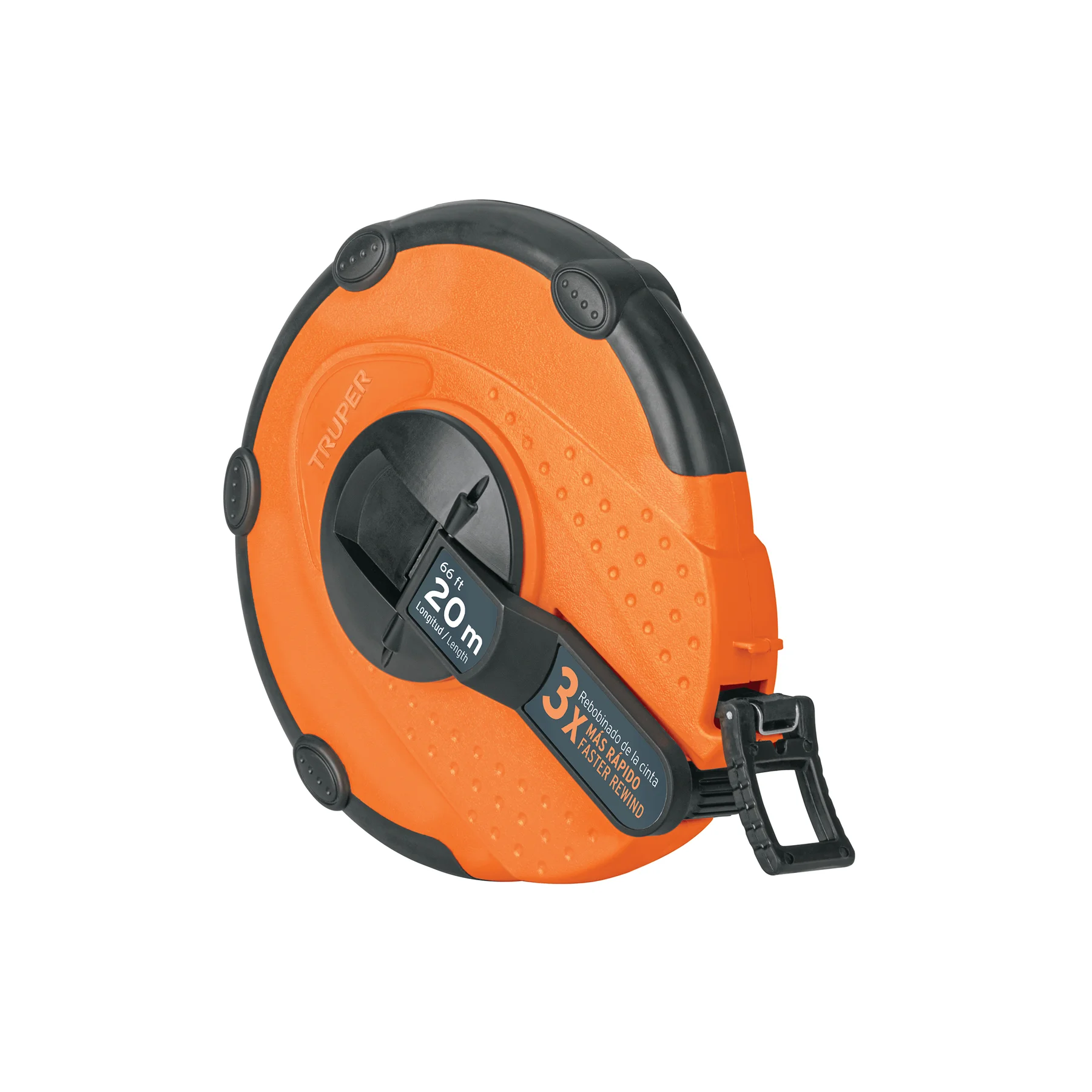 Cinta larga, carcasa plástica, 20 m, metálica - TP20ME / 12638 Cinta larga, carcasa plástica, 20 m, metálica - TP20ME / 12638
