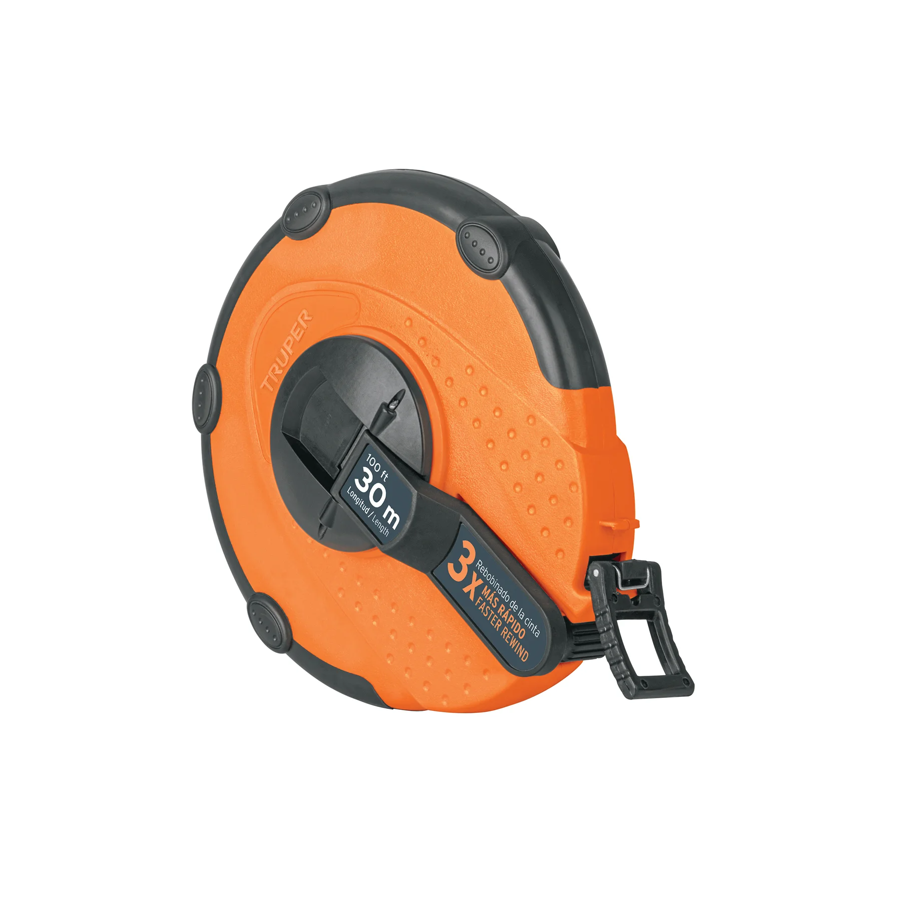 Cinta larga, carcasa plástica, 30 m, metálica - TP30ME / 12639 Cinta larga, carcasa plástica, 30 m, metálica - TP30ME / 12639