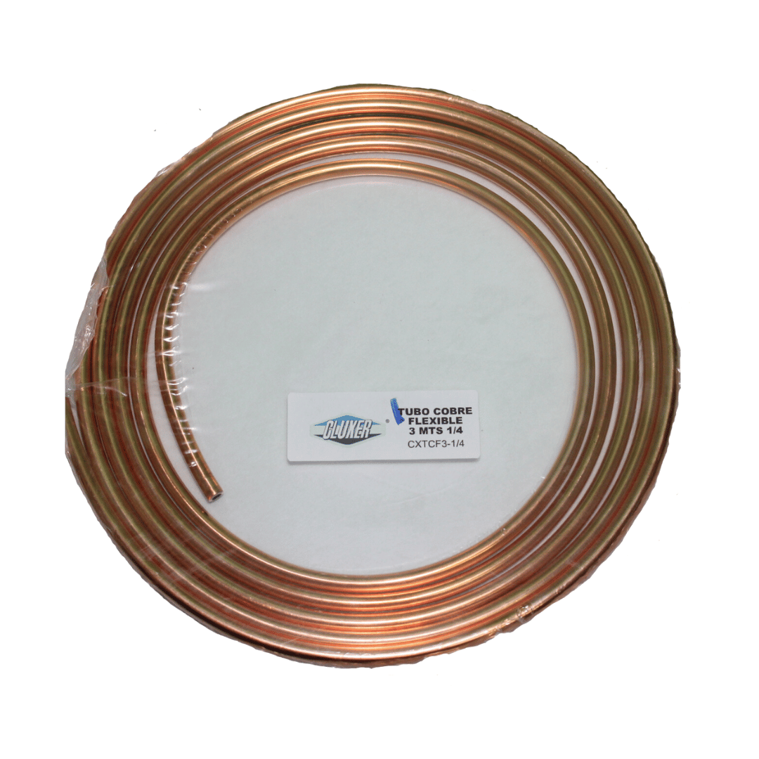 Tubo Cobre Flexible 1/2 3M - Tcf-12-3