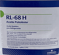 Aceite Copeland Rl 68H Poliolester Galon - Rl68H-01 Aceite Copeland Rl 68H Poliolester Galon - Rl68H-01