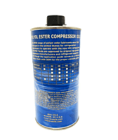Aceite Polyol, Ester, Iso 68, Sus, 300, 1/4 Galón - POE68-L Aceite Polyol, Ester, Iso 68, Sus, 300, 1/4 Galón - POE68-L
