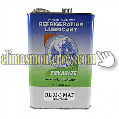 Aceite Refrigeracion Syntetic Polyol Ester Galon,Refrigerantes Cfcs Y Hcfc - Rl-32Hgal
