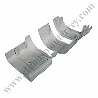 Adaptador para Ducto Flexible, para Canaleta para Minisplit, Color Ivory, Largo 3 1/8 Pulgadas, Ancho 3 7/8 Pulgadas, Alto 2 3/4 Pulgadas Adaptador para Ducto Flexible, para Canaleta para Minisplit, Color Ivory, Largo 3 1/8 Pulgadas, Ancho 3 7/8 Pulgadas, Alto 2 3/4 Pulgadas