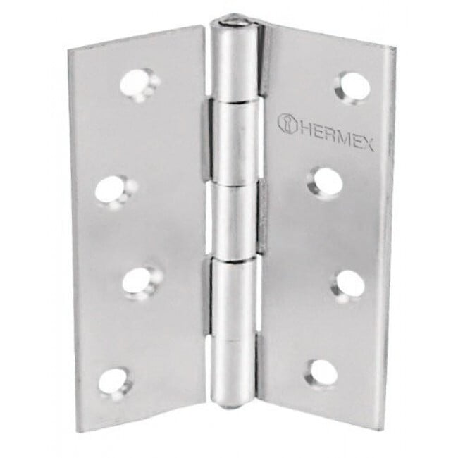 Bisagra rectangular 2-1/2', acero pulido - BR-250 / 43188 Bisagra rectangular 2-1/2', acero pulido - BR-250 / 43188
