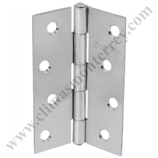 Bisagra rectangular 4', acero inoxidable - BR-404 / 43205 Bisagra rectangular 4', acero inoxidable - BR-404 / 43205
