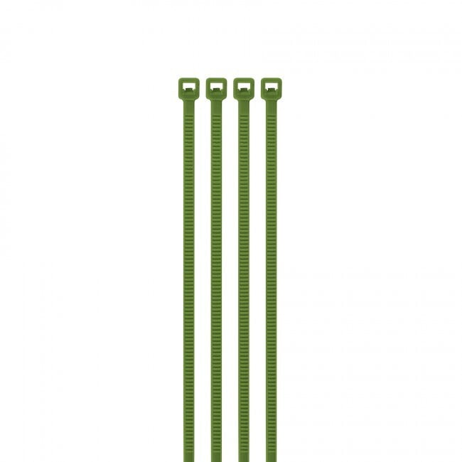 Bolsa con 50 cinchos plásticos 50 lb, 300 x 4.5 mm, verdes - CIN-5030V / 41020 Bolsa con 50 cinchos plásticos 50 lb, 300 x 4.5 mm, verdes - CIN-5030V / 41020