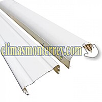 Canaleta 3-1/2 pulg X 8 pies Color Blanco LD92W - 84004