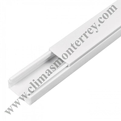 Canaleta de 1 vía, 10 x 20 mm - CAN-1020 / 46280