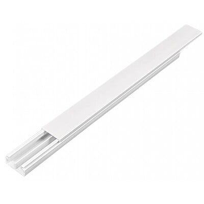 Canaleta de 2 vías, 10 x 20, con división - CAN-1020D / 46283