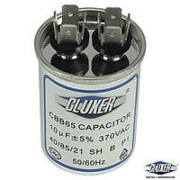 Capacitor de Trabajo, 10Mf, 370VAC +-5%, 50/60Hz, Cluxer - CXC37010 Capacitor de Trabajo, 10Mf, 370VAC +-5%, 50/60Hz, Cluxer - CXC37010