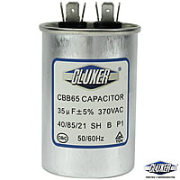 Capacitor de Trabajo, 35Mf, 370VAC +-5%, 50/60Hz, Cluxer CXC37035 Capacitor de Trabajo, 35Mf, 370VAC +-5%, 50/60Hz, Cluxer CXC37035