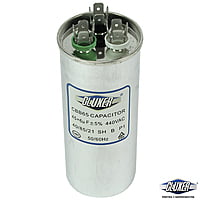 Capacitor De Trabajo, 45/6Mf, 440Vac  -5%, 50/60Hz / Cluxer - CXC440456