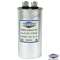 Capacitor de Trabajo, 45Mf, 370VAC +-5%, 50/60Hz, Cluxer CXC37045 Capacitor de Trabajo, 45Mf, 370VAC +-5%, 50/60Hz, Cluxer CXC37045