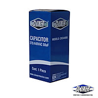 Capacitor De Trabajo, 50Mf, 440Vac +-5%, 50/60Hz / Cluxer - CXC44050 Capacitor De Trabajo, 50Mf, 440Vac +-5%, 50/60Hz / Cluxer - CXC44050
