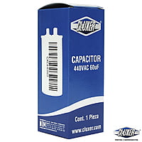 Capacitor De Trabajo, 60Mf, 440Vac +-5%, 50/60Hz / Cluxer - CXC44060