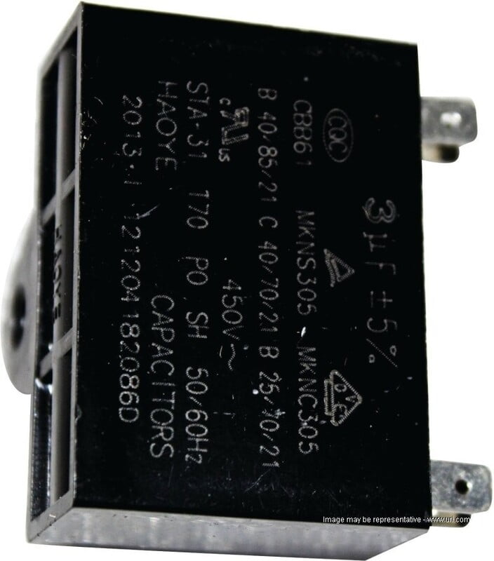 Capacitor Para Ventilador 3Mf 500Vac +/-5% 50/60Hz - 33010027 Capacitor Para Ventilador 3Mf 500Vac +/-5% 50/60Hz - 33010027