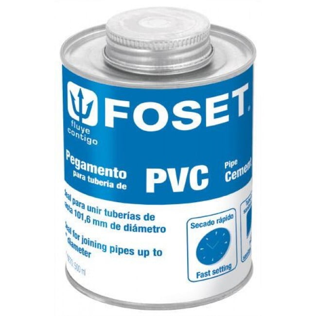 Cemento azul para PVC, hasta 12', bote 500 ml - PPVCA-500 / 42027 Cemento azul para PVC, hasta 12', bote 500 ml - PPVCA-500 / 42027