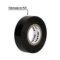 Cinta de aislar de 18 m x 19 mm, negra en blíster, Pretul - M-33P-B / 20523 Cinta de aislar de 18 m x 19 mm, negra en blíster, Pretul - M-33P-B / 20523