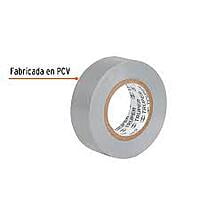 Cinta de aislar de 9 m x 19 mm, gris, Truper - M-22G / 13516 Cinta de aislar de 9 m x 19 mm, gris, Truper - M-22G / 13516