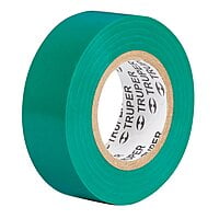 Cinta de aislar de 9 m x 19 mm, verde, Truper - M-22V / 13511 Cinta de aislar de 9 m x 19 mm, verde, Truper - M-22V / 13511