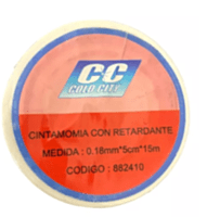 CINTA MOMIA 5CMX15MTSX0.18 BLANCA C/RETARDANTE 8-82410 CINTA MOMIA 5CMX15MTSX0.18 BLANCA C/RETARDANTE 8-82410