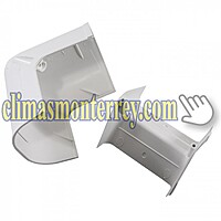Codo Vertical Externo 3 1/2 Color Blanco LCO92W - 84003 Codo Vertical Externo 3 1/2 Color Blanco LCO92W - 84003