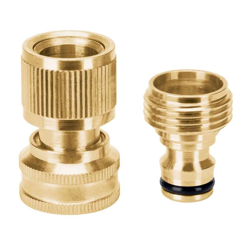 Conector 3/4' rápido de latón manguera-acc. sistema click 101599 Conector 3/4' rápido de latón manguera-acc. sistema click 101599