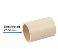 Cople CPVC 2' - CPVC-266 / 48934 Cople CPVC 2' - CPVC-266 / 48934