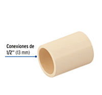 Cople de CPVC, 1/2' - CPVC-261 / 45126 Cople de CPVC, 1/2' - CPVC-261 / 45126