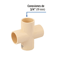 Cruz CPVC 3/4' - CPVC-782 / 48906 Cruz CPVC 3/4' - CPVC-782 / 48906