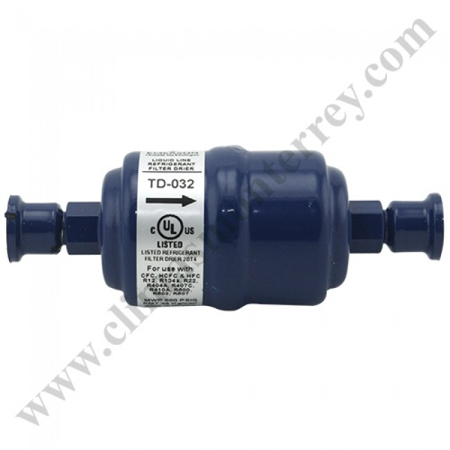 Filtro Deshidratador Linea De Liquido Sellado 1-1/8 Soldable Cap. 25 Ton. Emerson - Td-759S