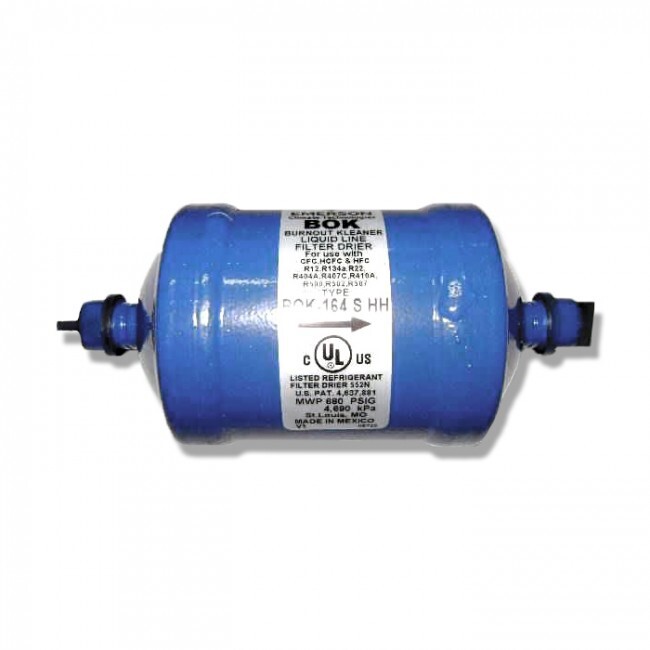 Filtro Deshidratador Linea De Liquido Sellado 1/4 Fler Cap. 10 Ton Emerson - Bok-164Hh Filtro Deshidratador Linea De Liquido Sellado 1/4 Fler Cap. 10 Ton Emerson - Bok-164Hh