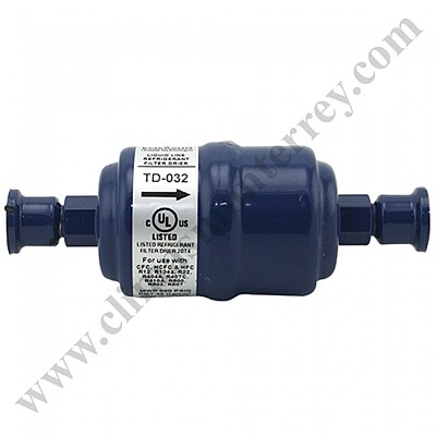 Filtro Deshidratador Linea De Liquido Sellado 3/8 Fler Cap. 1/4 Ton. Emerson - Td-033