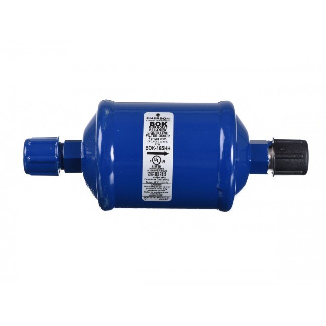 Filtro Deshidratador Linea De Liquido Sellado 5/8 Fler Cap. 12 Ton. Emerson - Bok-165Hh Filtro Deshidratador Linea De Liquido Sellado 5/8 Fler Cap. 12 Ton. Emerson - Bok-165Hh