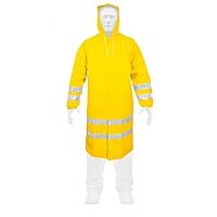 Gabardina impermeable con reflejante, talla grande, PVC - IM-REF-L / 17723 Gabardina impermeable con reflejante, talla grande, PVC - IM-REF-L / 17723