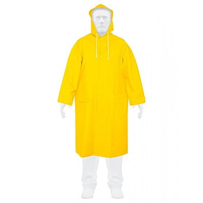 Gabardina impermeable, PVC, espesor 0.35 mm, chica - IMPER-S / 14413