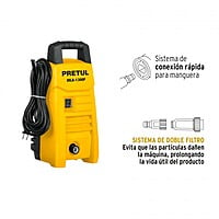Hidrolavadora eléctrica, 1300 PSI, Pretul - HILA-1300P / 26014 Hidrolavadora eléctrica, 1300 PSI, Pretul - HILA-1300P / 26014