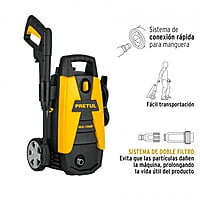 Hidrolavadora eléctrica, 1500 PSI, Pretul - HILA-1500P / 26023
