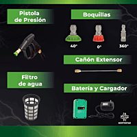 POWER TANK Bomba de agua de 18L - PW-M