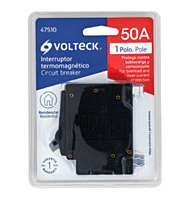 Interruptor termomagnético 1 polo 50 A, Volteck - IT-150 / 47510 Interruptor termomagnético 1 polo 50 A, Volteck - IT-150 / 47510