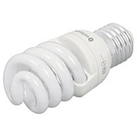Lámpara 25 W, espiral mini, luz día, T2, en blister, Volteck - F-25EM / 48506 Lámpara 25 W, espiral mini, luz día, T2, en blister, Volteck - F-25EM / 48506