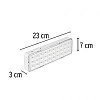Lámpara de emergencia recargable 220 lm, 30 LED - LAE-30 / 43007 Lámpara de emergencia recargable 220 lm, 30 LED - LAE-30 / 43007