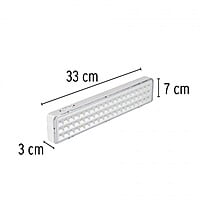 Lámpara de emergencia recargable 300 lm, 60 LED - LAE-60 / 43008 Lámpara de emergencia recargable 300 lm, 60 LED - LAE-60 / 43008