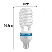Lámpara espiral 85 W base mogul E39 220 V luz día, caja - F-85EXC / 48260 Lámpara espiral 85 W base mogul E39 220 V luz día, caja - F-85EXC / 48260